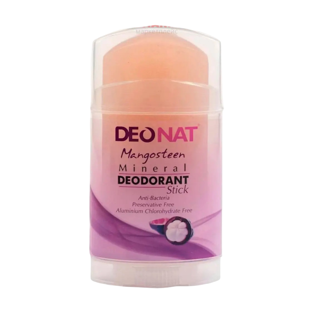 DEONAT MANGOSTEEN MINERAL DEODORANT STICK ДЕЗОДОРАНТ КРИСТАЛЛ С СОКОМ МАНГОСТИНА